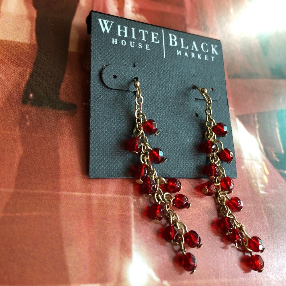 White House Black Market earrings.